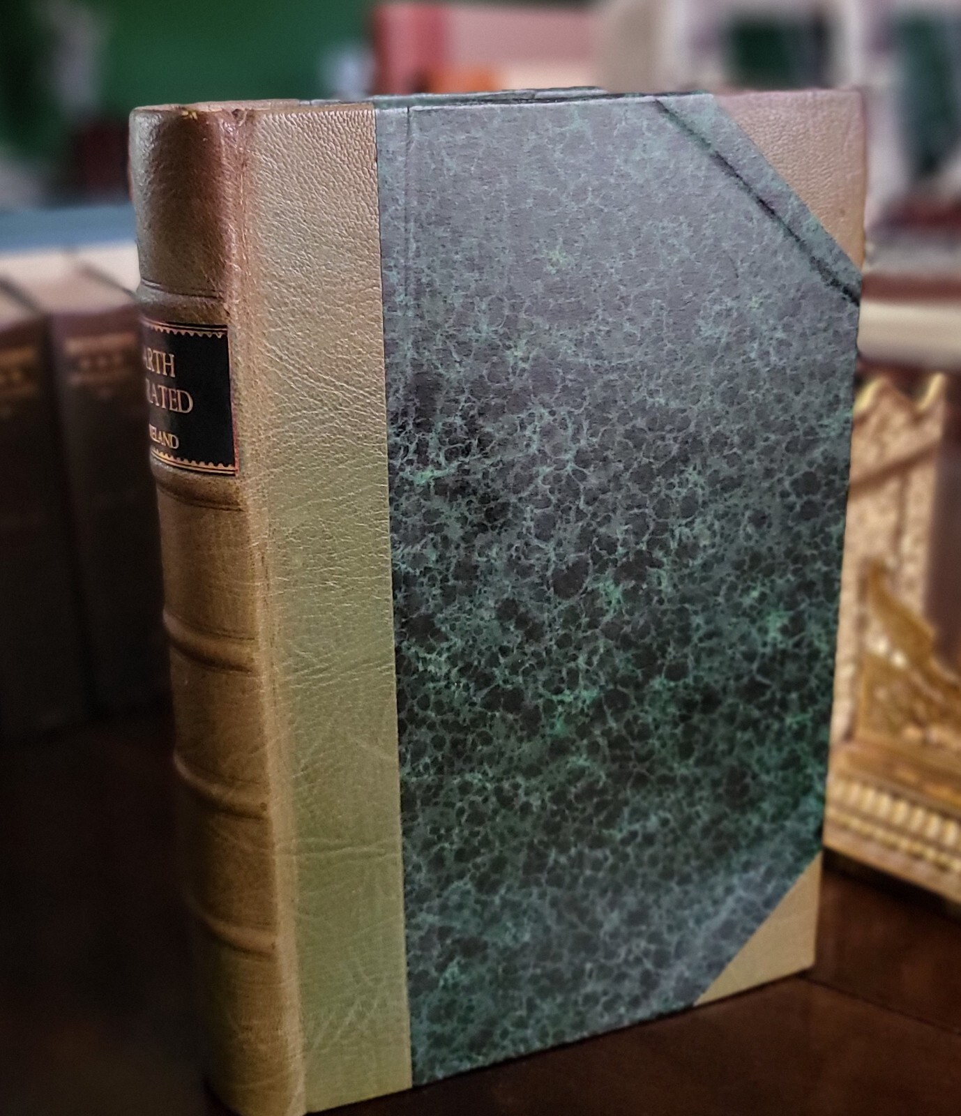 Fine leather binding. HOGARTH ILLUSTRATED. John Ireland 1884