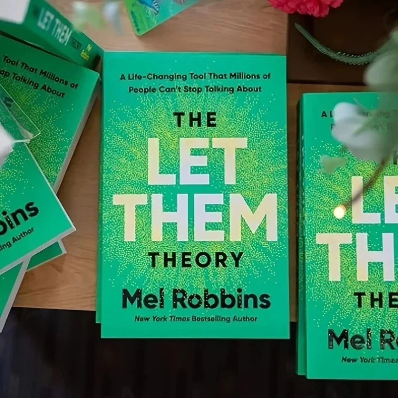 The Let Them Theory by Mel Robbins Papaerback Self-Help Book Brand New Fast Ship
