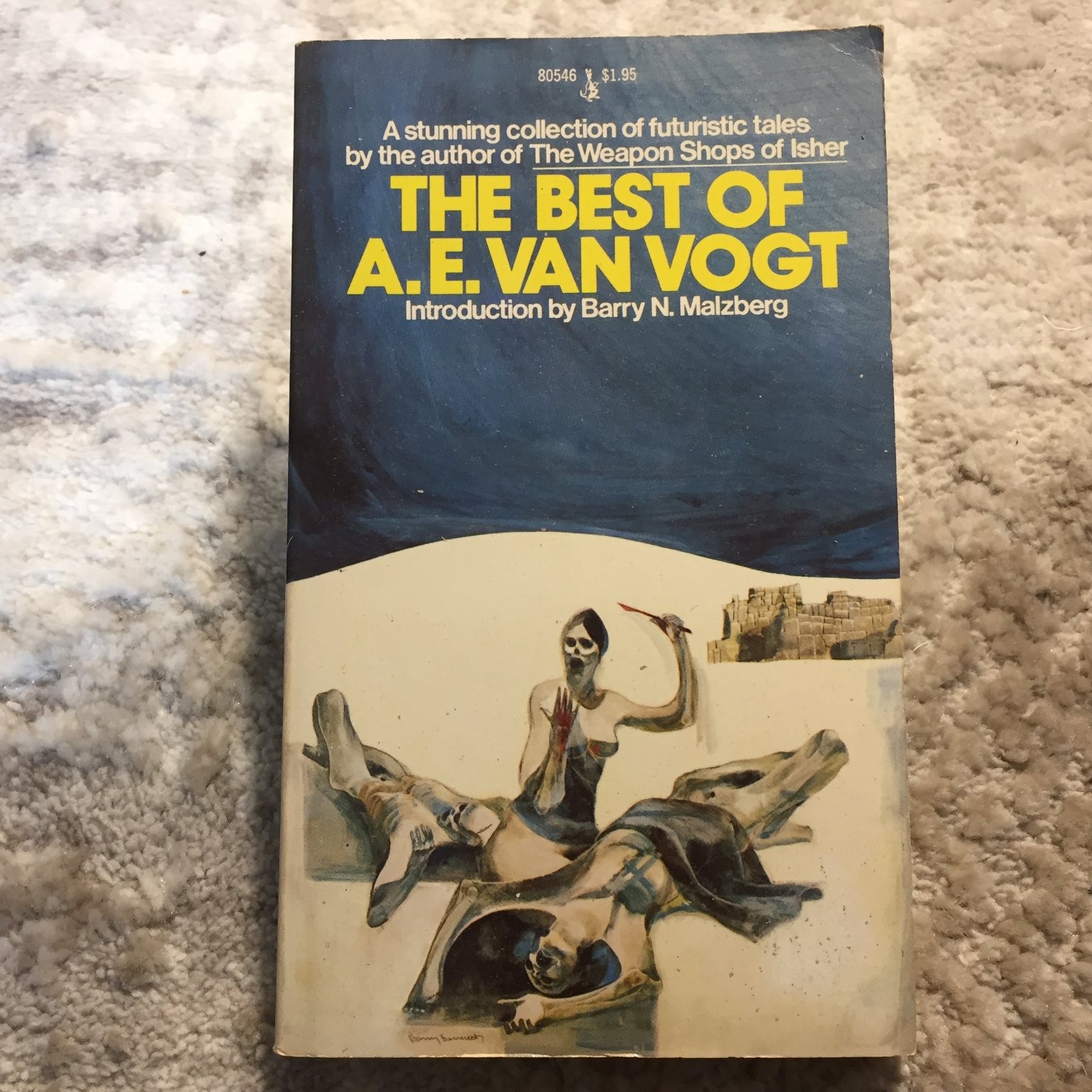 The Best of A.E. Van Vogt 1976 Science Fiction Pocket Books Collection PB SF