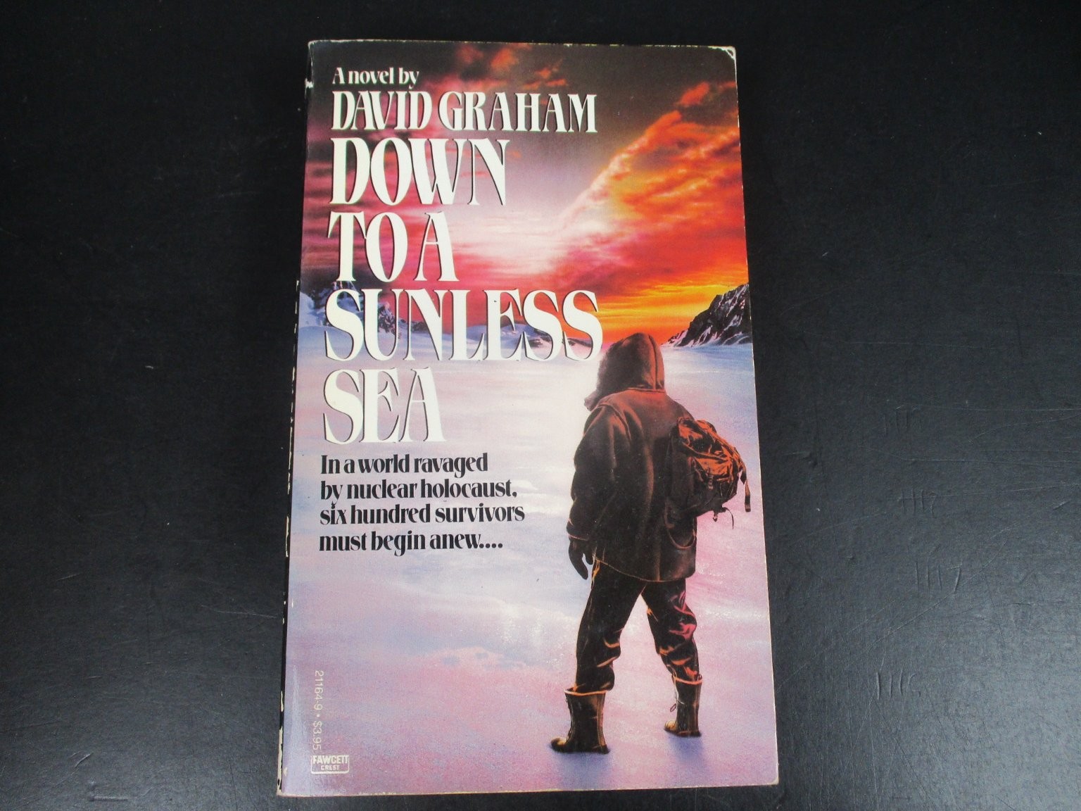 Down to a Sunless Sea David Graham 1982 Fawcett Crest Post-Apocalyptic