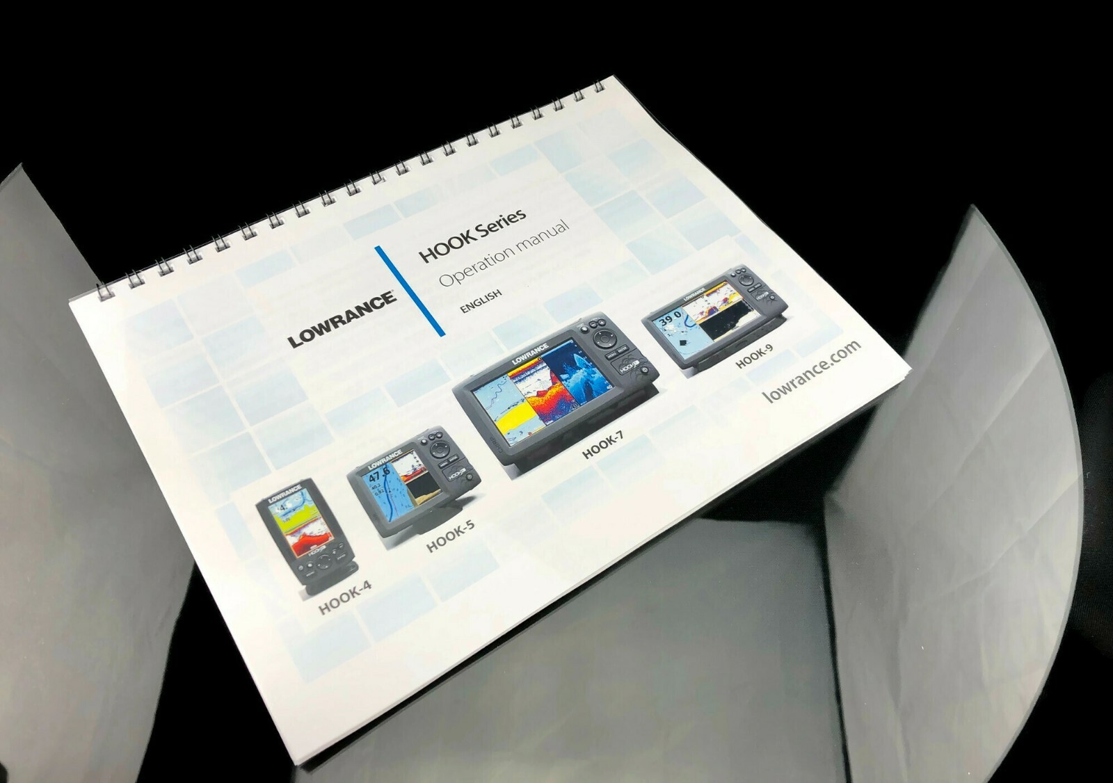 Lowrance HOOK-4 HOOK-5 HOOK-7 HOOK-9 Sonar Manual Instructions