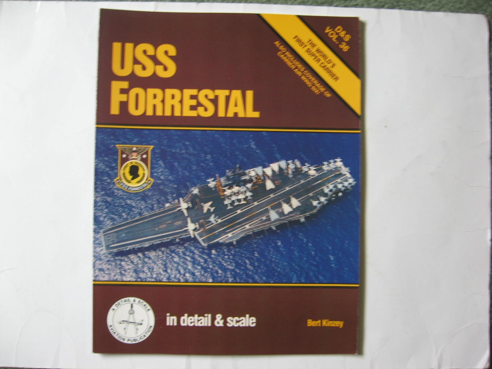 DETAIL+SCALE #36–USS FORRESTAL–WORLD’S FIRST SUPER CARRIER—FREE SHIPPING