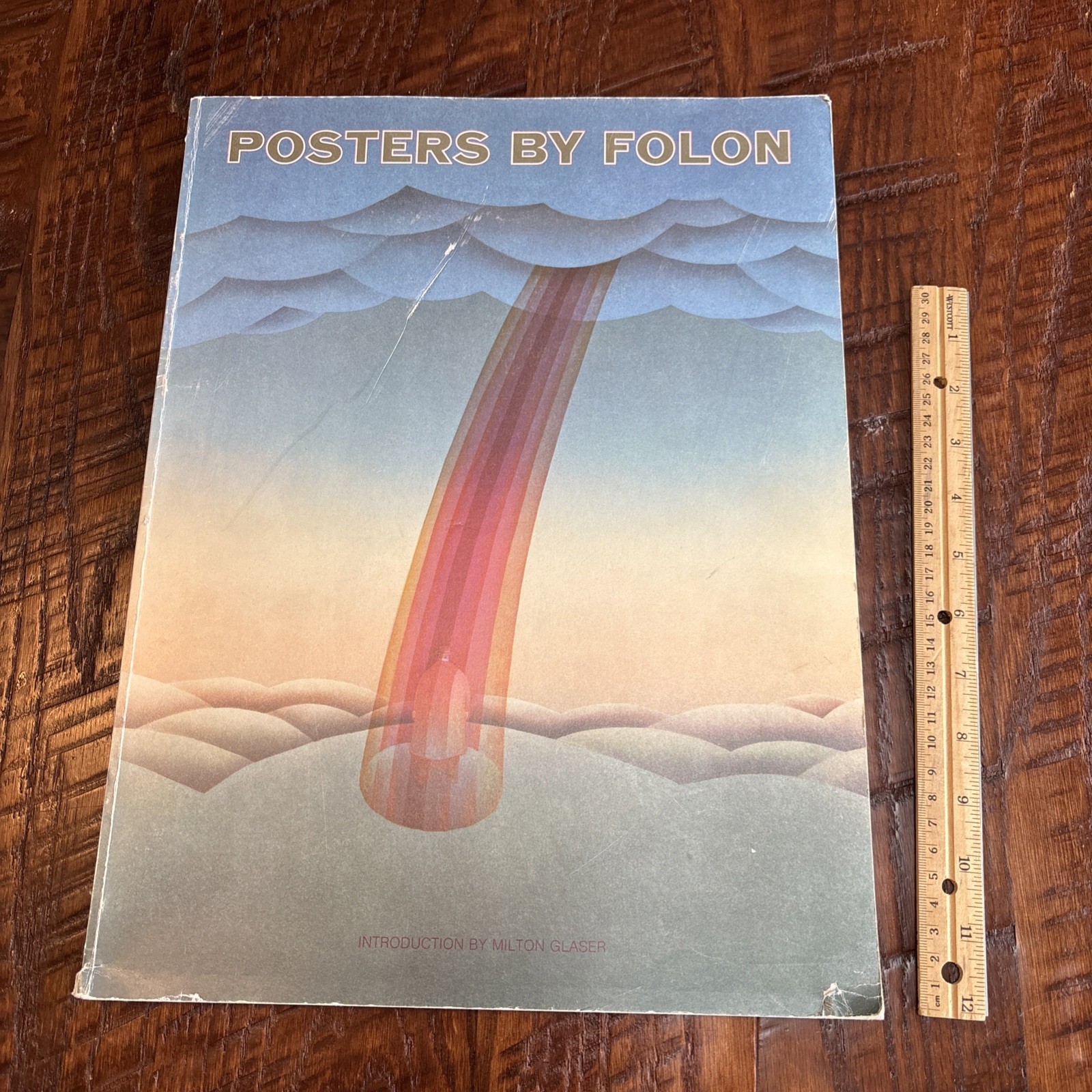 VTG 1978 “Posters by Folon” introduction by Milton Glaser; Abrams book 16×12″