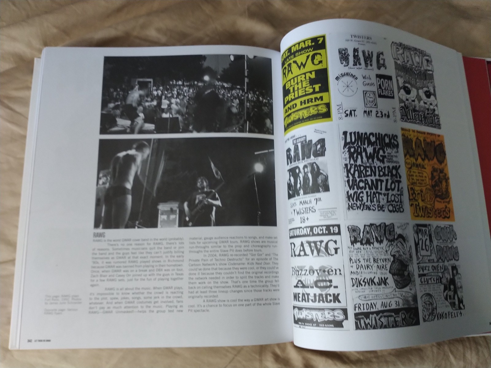 GWAR Let There Be GWAR Book 2025 Beyond the Streets Third Edition of 1500