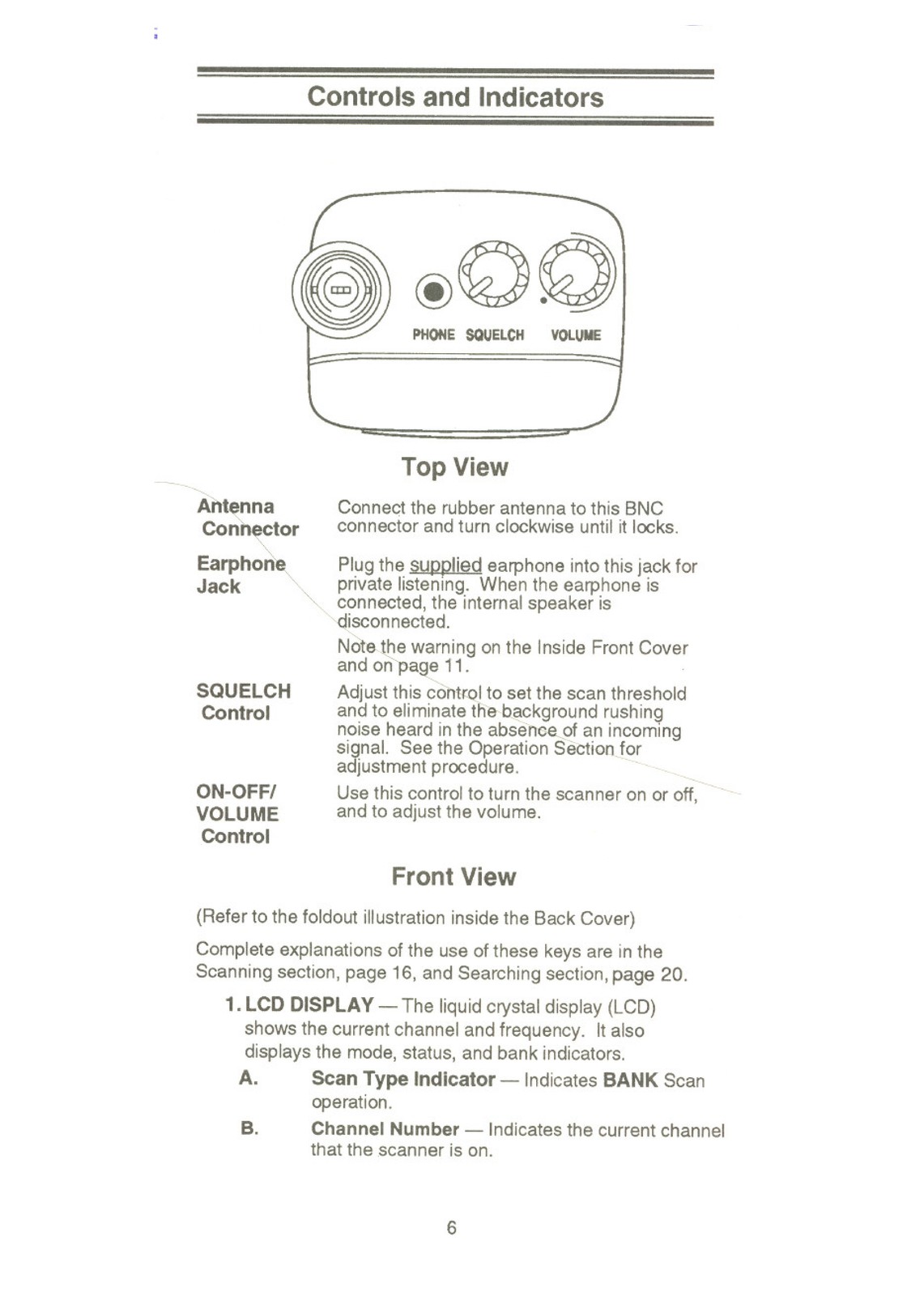 UNIDEN UBC 120XLT Scanner Operating Guide Manual – WIRE BOUND – TOUGH COVERS