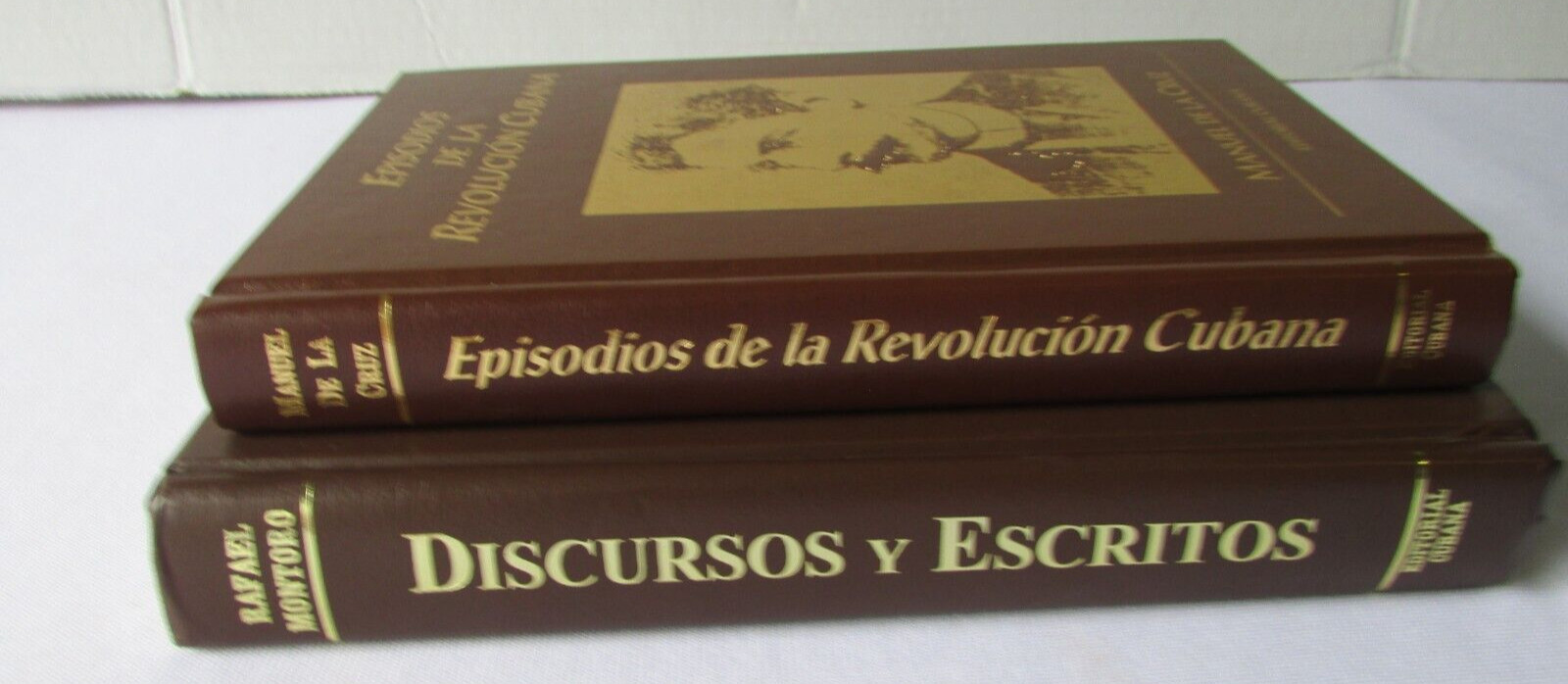 Editorial Cubana – Discursos Y Escritos & Episodios De La Revolucion Cubana HC