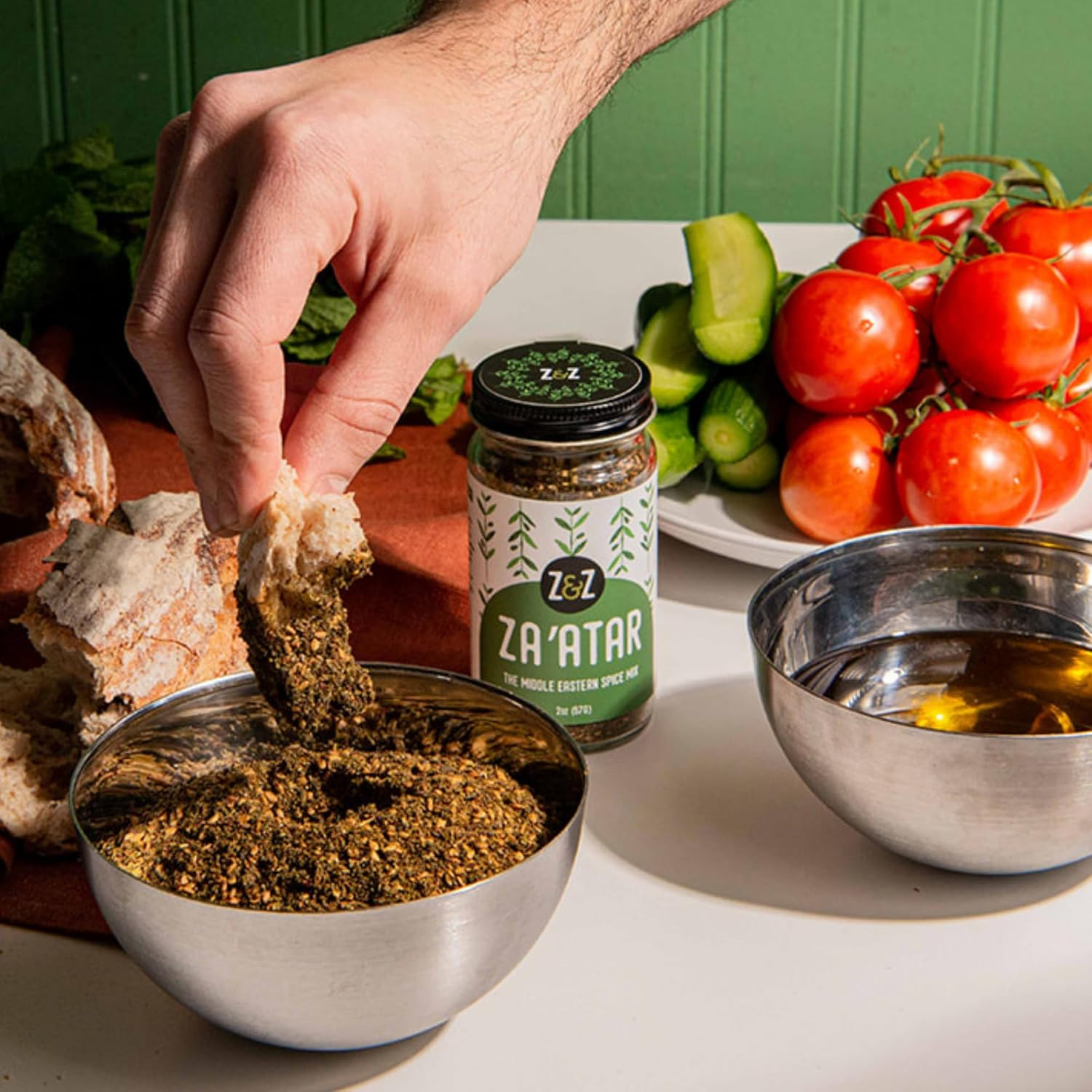 Za’Atar by | Za’Atar Spice Blend with Zaatar Spice, Sumac, & Toasted Sesame See