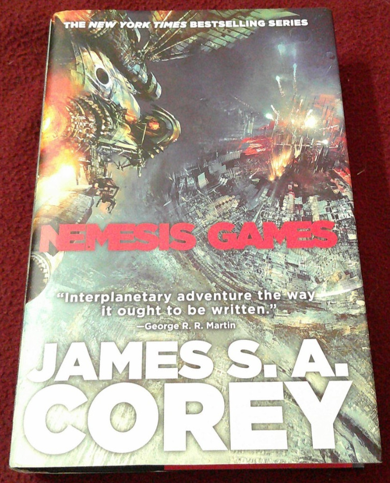 Nemesis Games by James S. A. Corey (2015, HC) first print The Expanse #5 VG/NF