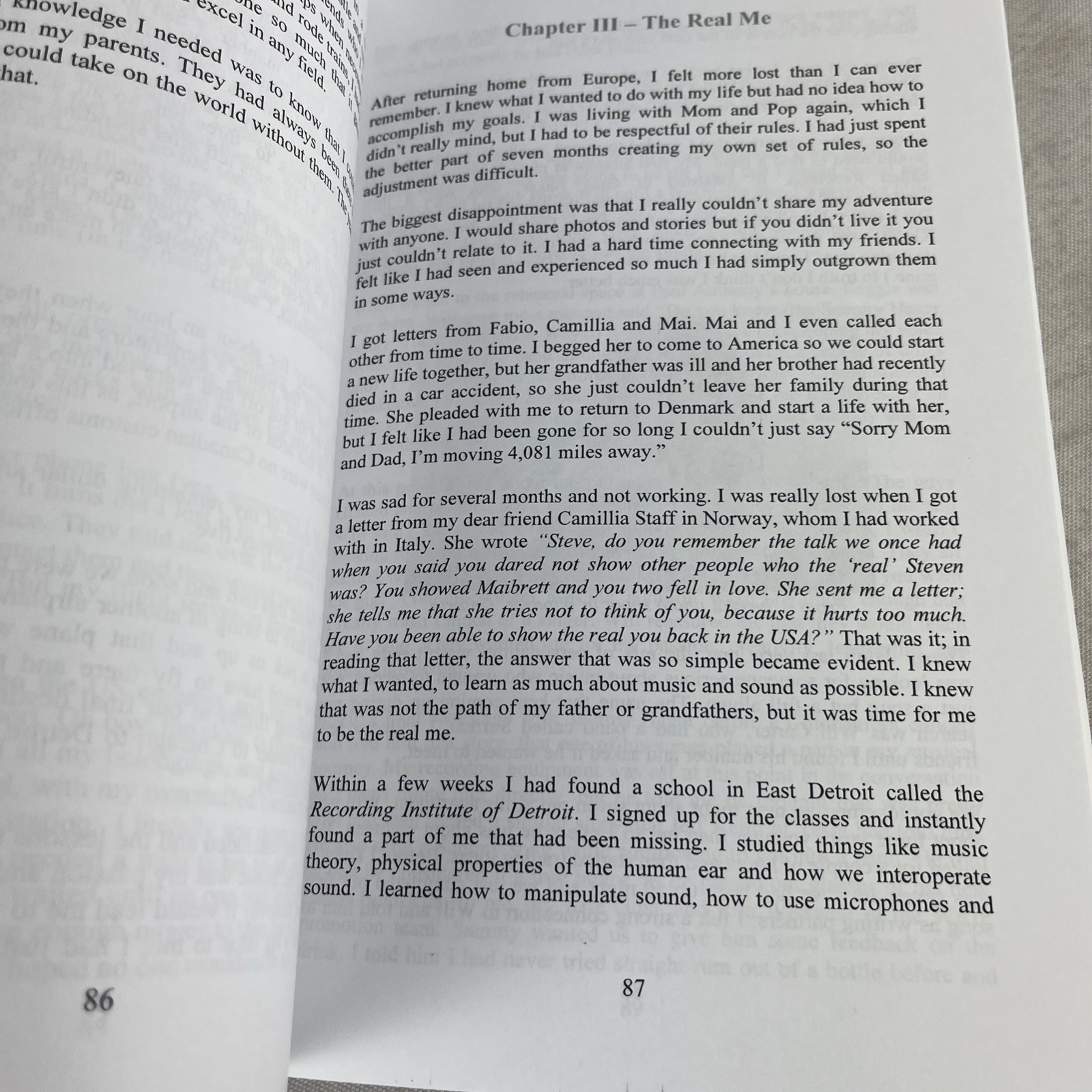 SIGNED From Black To Light – Steve Black – Paperback