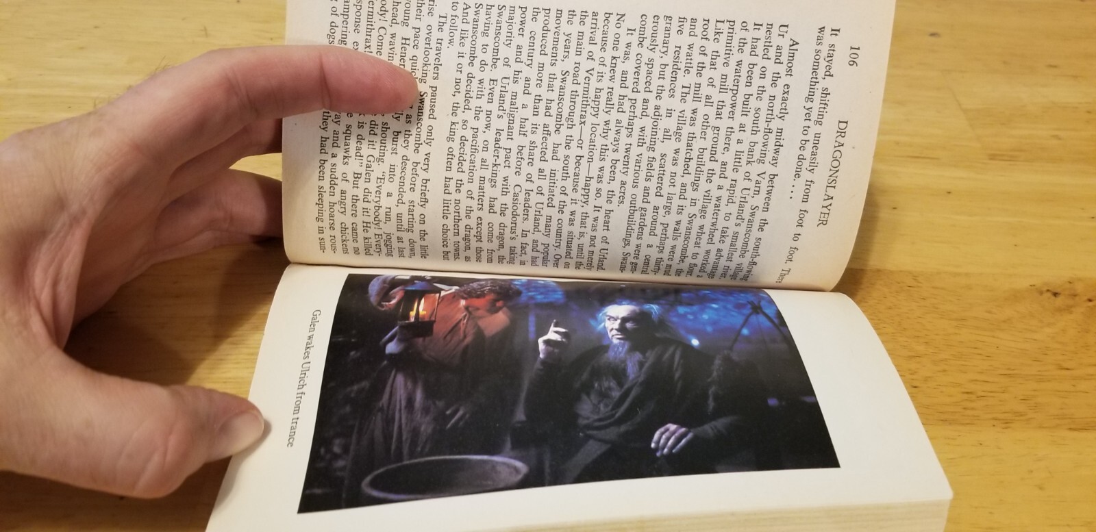 Dragonslayer Vintage Paperback Drew Tie In Del Rey 1981 Fantasy
