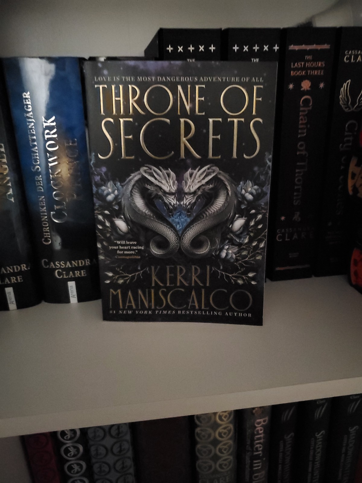 Throne of Secrets by Kerri Maniscalco 2025 Trade Paperback
