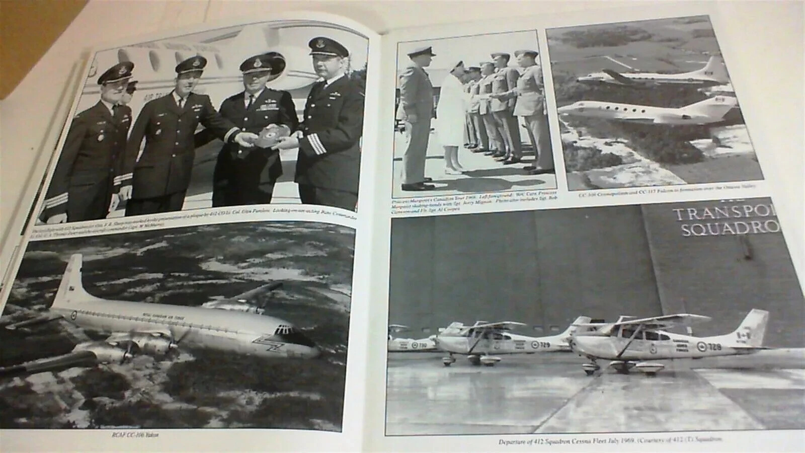 412 (Transport) Squadron RCAF 1936-1995 (412e Escadron de Transport) New HC Book