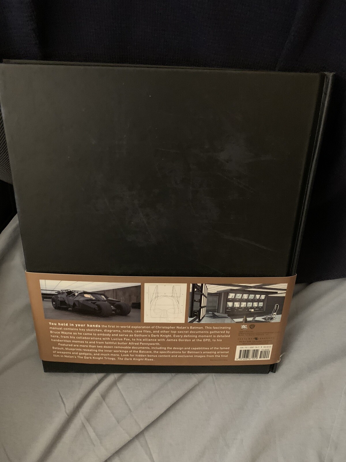 Christopher Nolan Batman The Dark Knight Manual New NONMINT