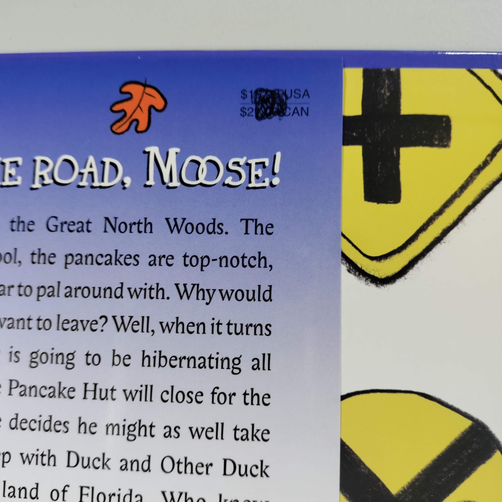 Duck, Duck, Moose by Dave Horowitz Book And Audio CD Children Character