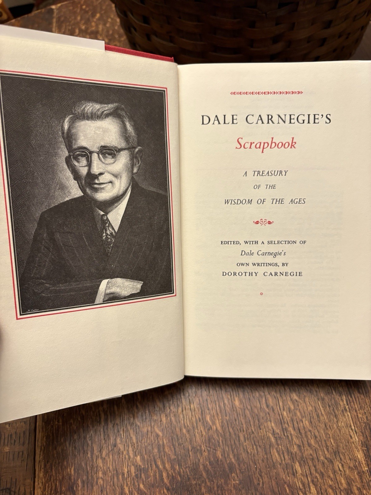 Dale Carnegie’s Scrapbook , Hardcover by Dale Carnegie: VeryGood