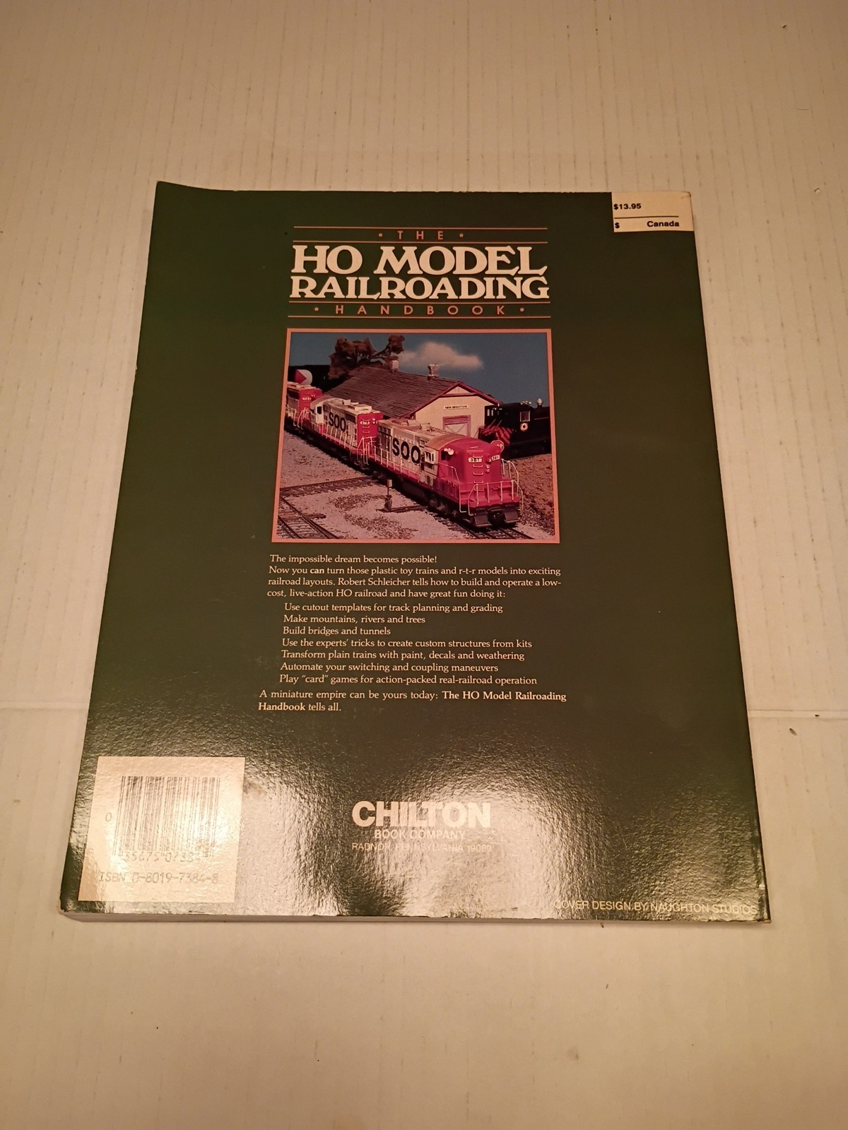 1983 The HO Model Railroading Handbook by Robert Schleicher Easy Way