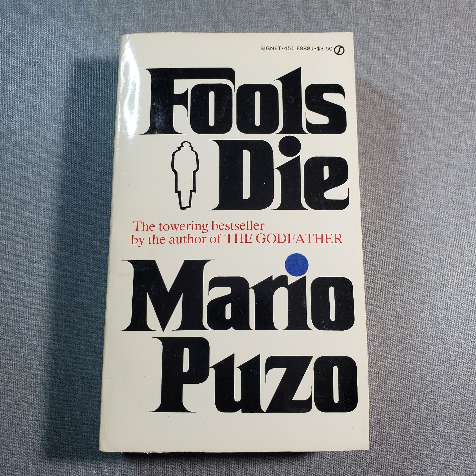 Fools Die Mario Puzo 1979 Paperback Crime Fiction Signet New American Library