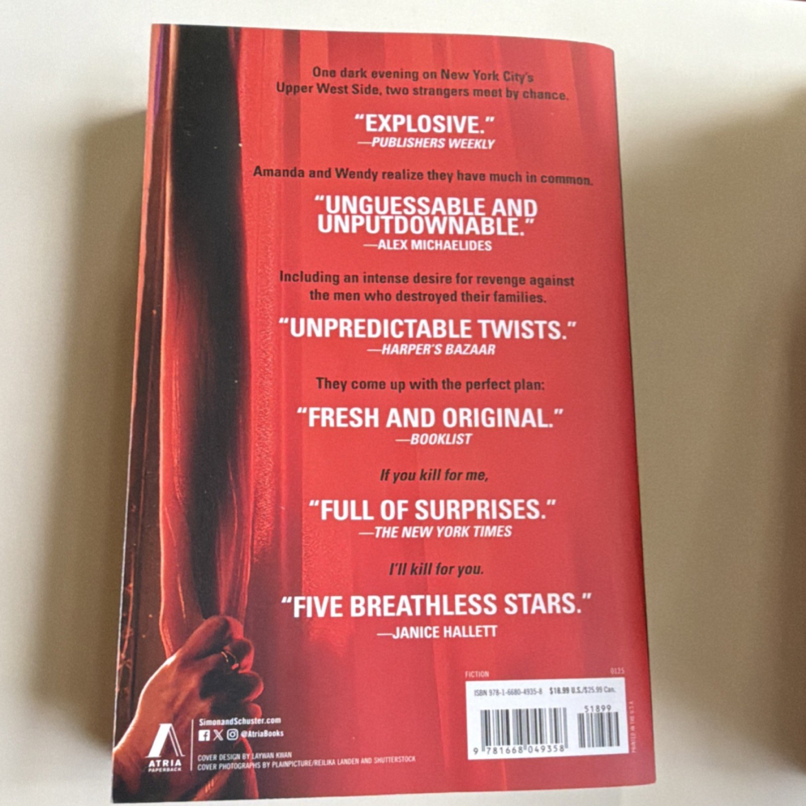 Steve Cavanagh / Kill for Me, Kill for You Atria Books Thriller 2023