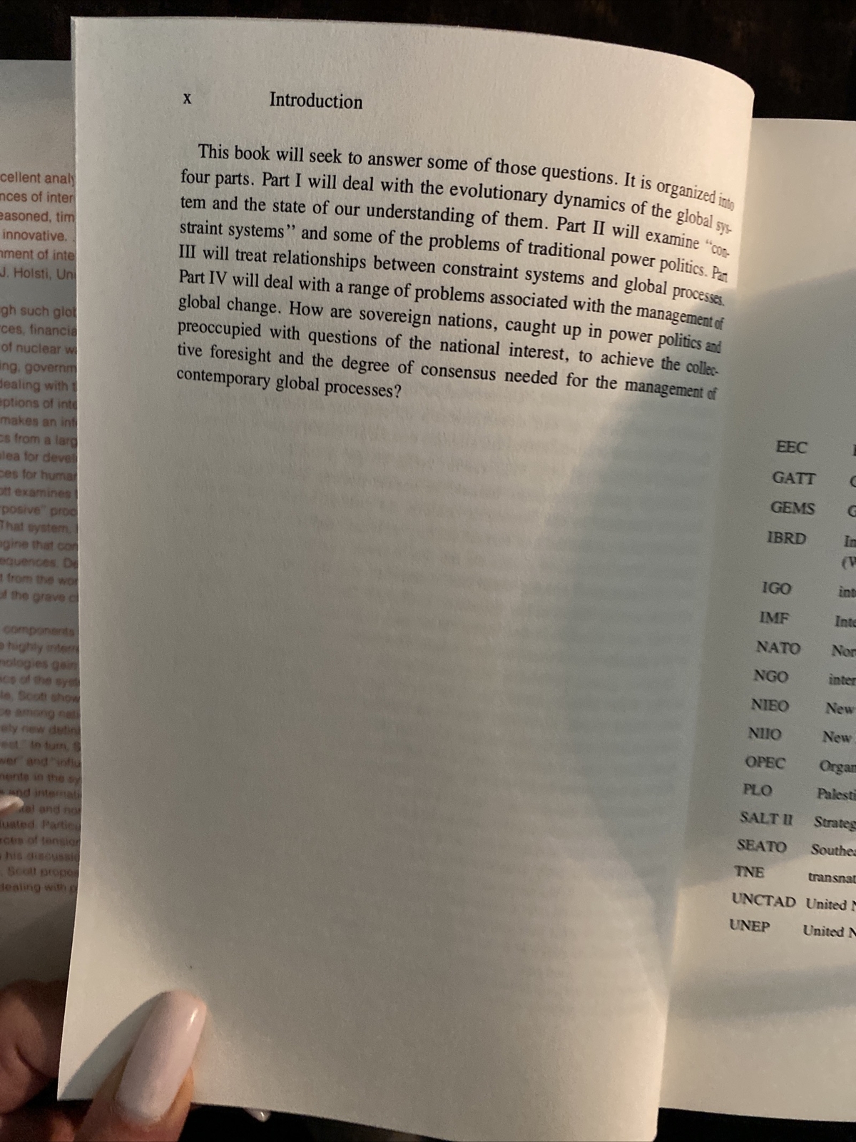 The Dynamics of Interdependence By Andrew M Scott 1982