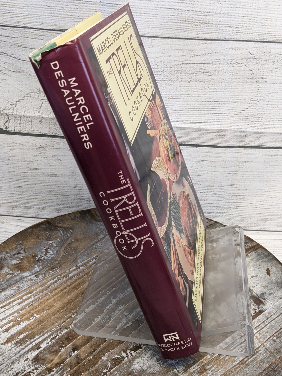 The Trellis Cookbook: Contemporary American Cooking SIGNED 1st Ed & HCDJ