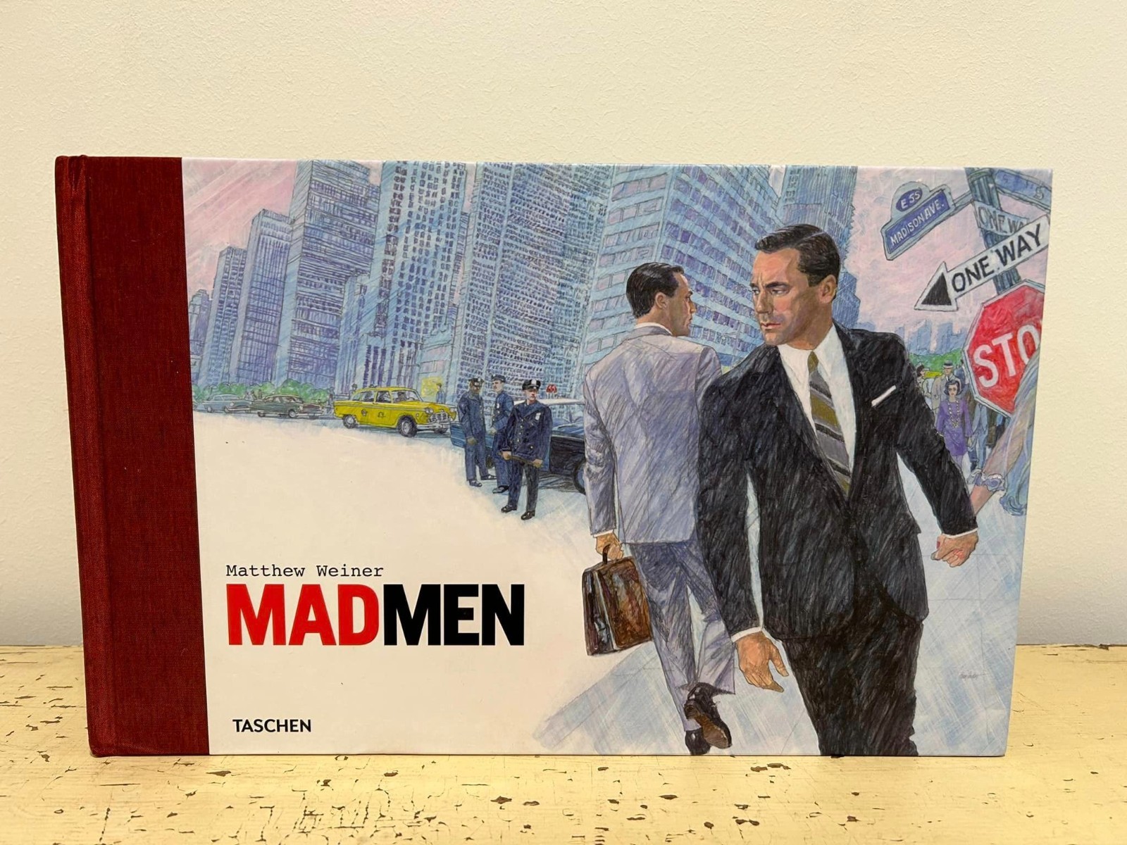 MAD MEN Matthew Weiner Advertising Large Coffee Table Picture Script Book RARE