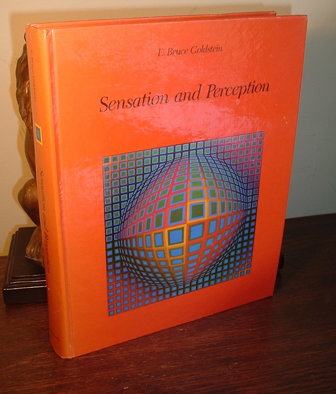 Sensation and Perception by E. Bruce Goldstein 1980 FIRST EDITION 1st printng HC