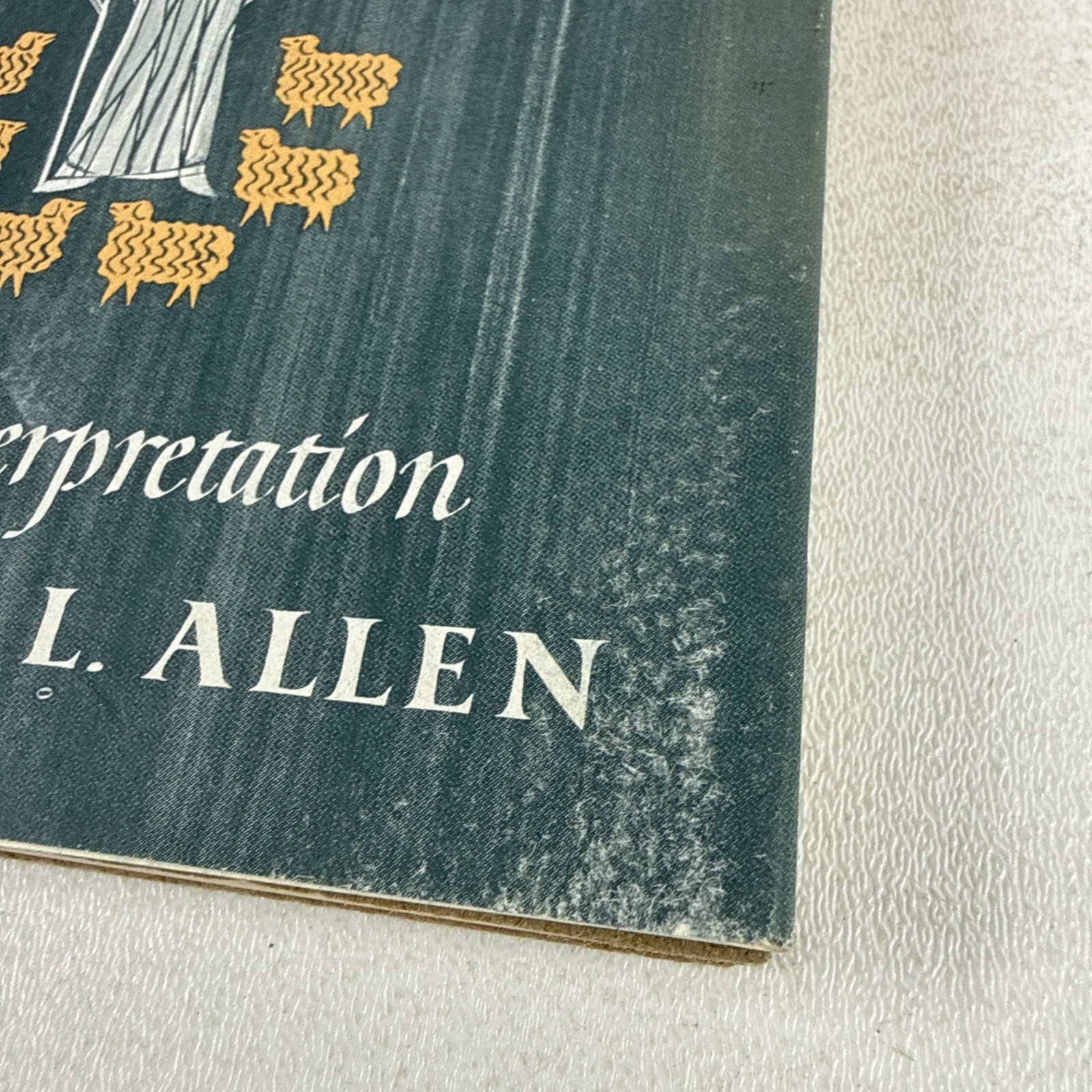 The Twenty-Third Psalm: An Interpretation hardcover by Charles L. Allen HB/DJ