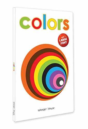 Colors: Early Learning Board – Board book, by Wonder House Books – Very Good