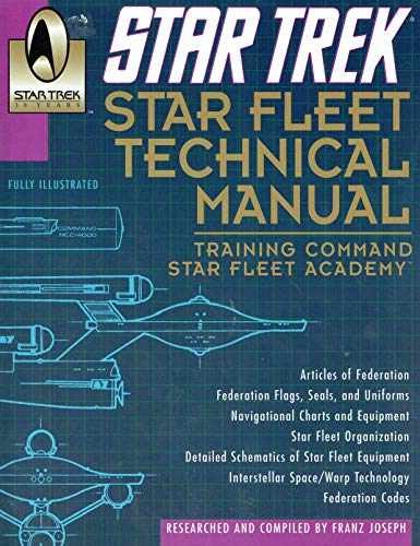 Star Trek: Star Fleet Technical Manual – Paperback, by Joseph Franz – Acceptable