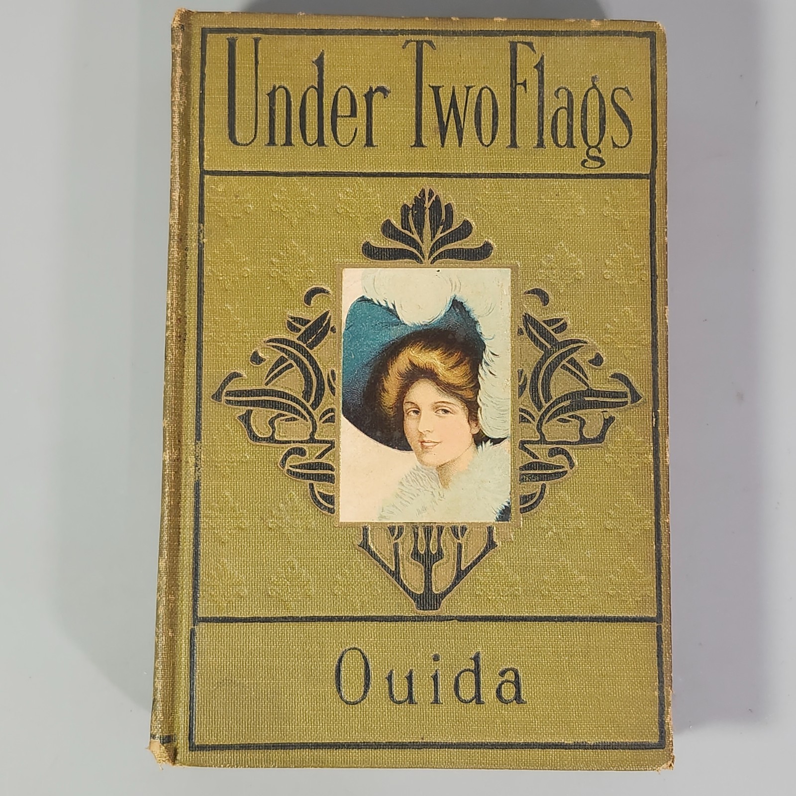 Under Two Flags Novel by Ouida HC Early 1900s Antique Book Hurst Company Version