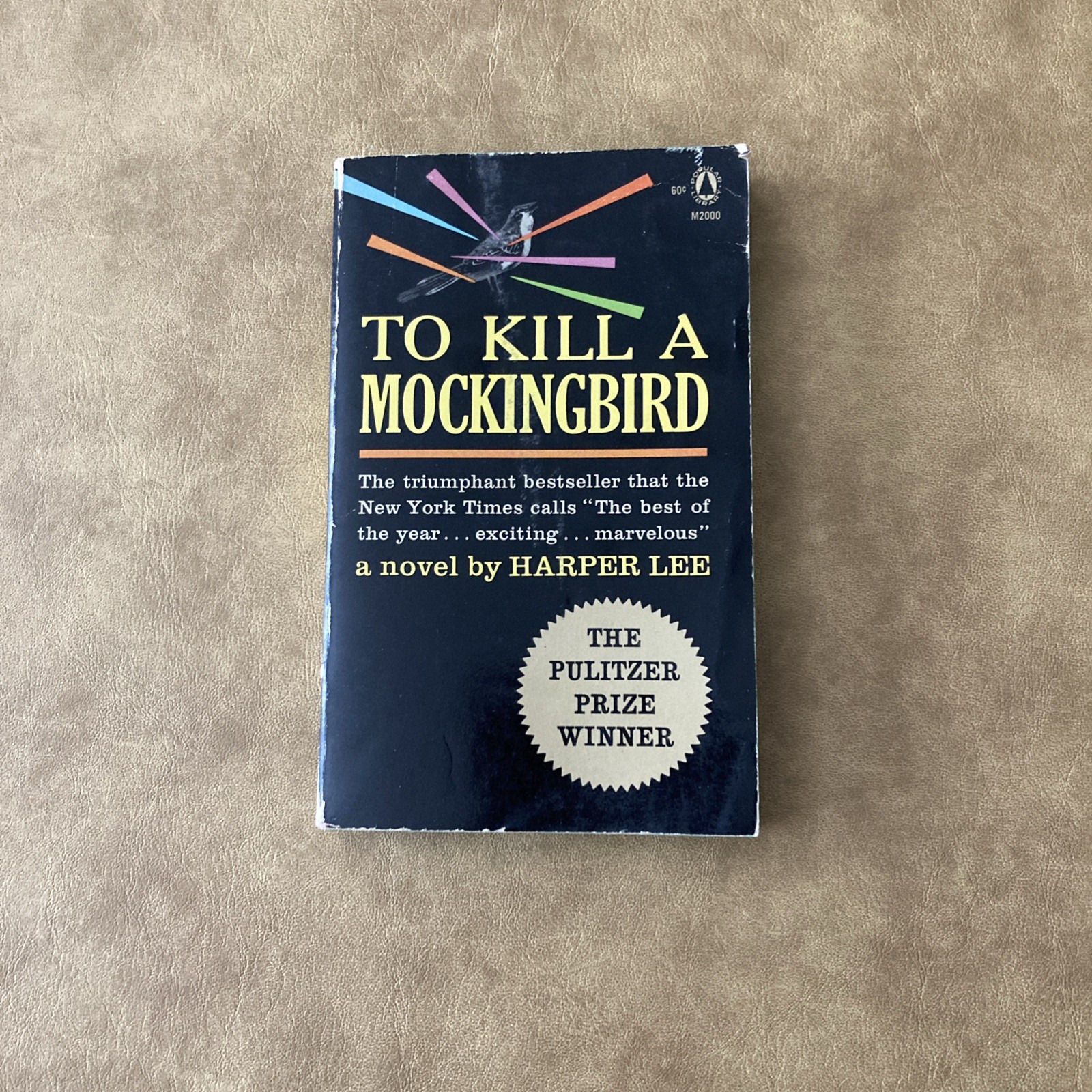 To Kill a Mockingbird by Harper Lee 1962 Popular Library M2000 Paperback
