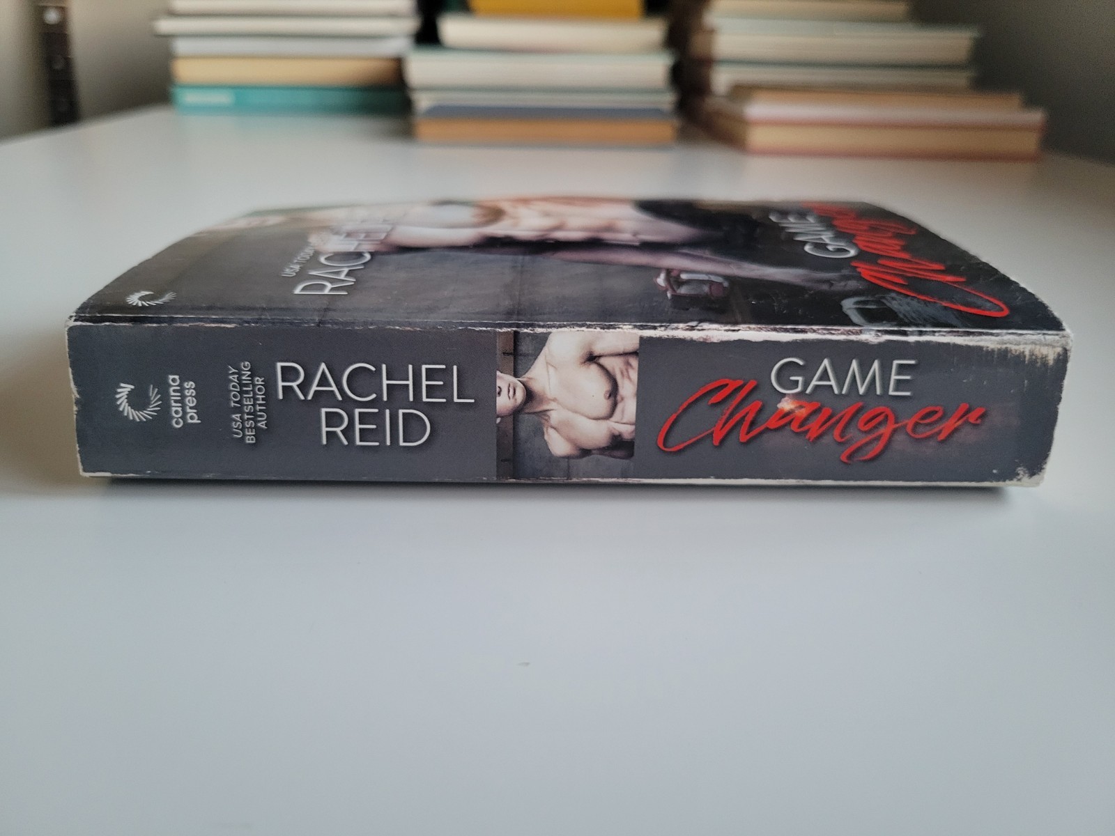 2022 GAME CHANGER RACHEL REID PAPERBACK OUT OF PRINT COVER CARINA HEATED RIVALRY