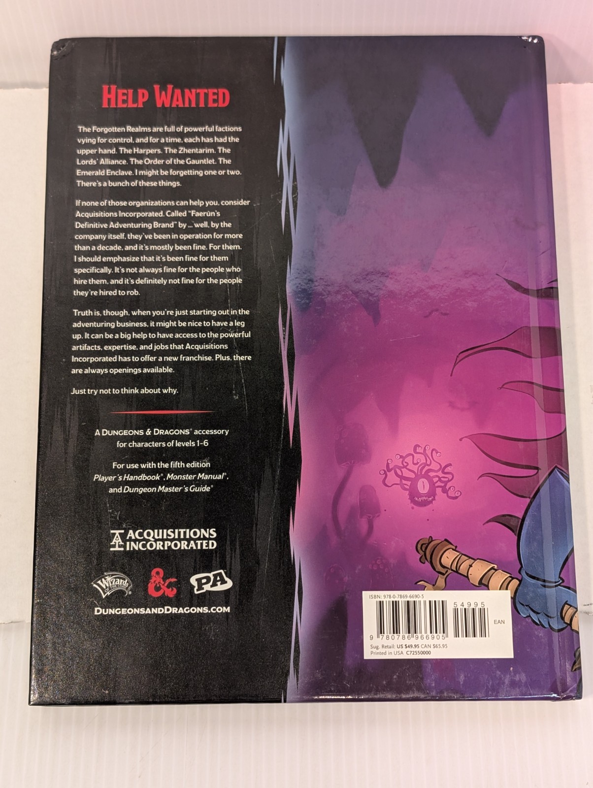 Dungeons and Dragons Acquisitions Incorporated Supplemental Wizards of the Coast