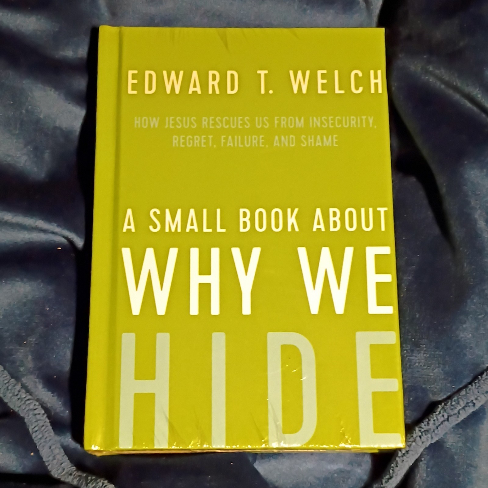 New Growth Press Small Book About Why We Hide HC Edward T. Welch 2021