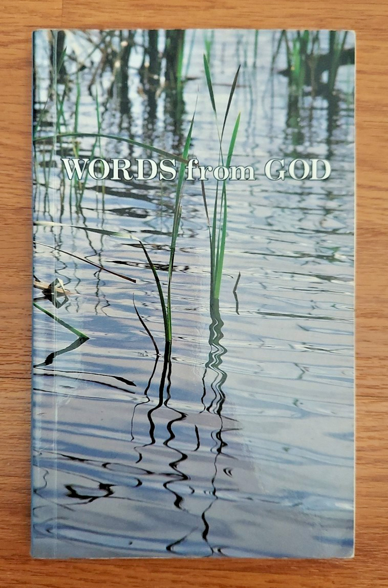 Words from God by M. J. Kelly 1993 Signed by Author Book VGUC Trade Paperback