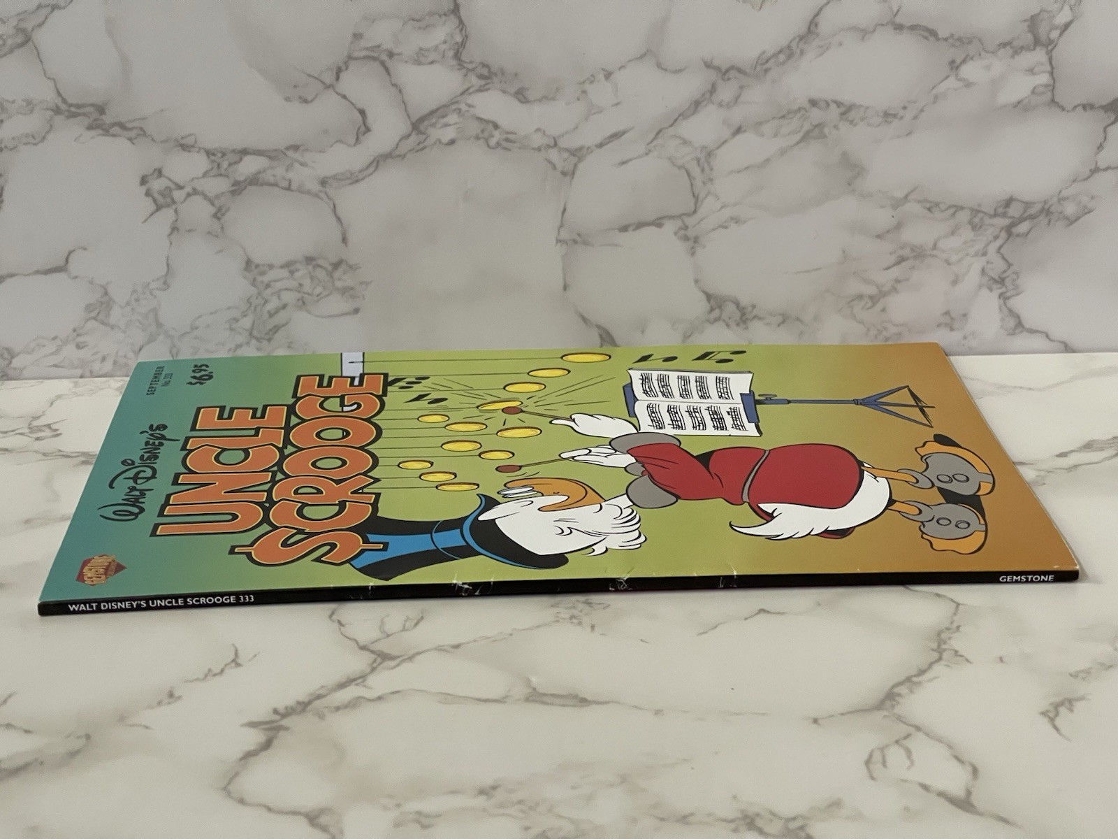 Walt Disney’s Uncle Scrooge No 333 September 2004 Gemstone Comic