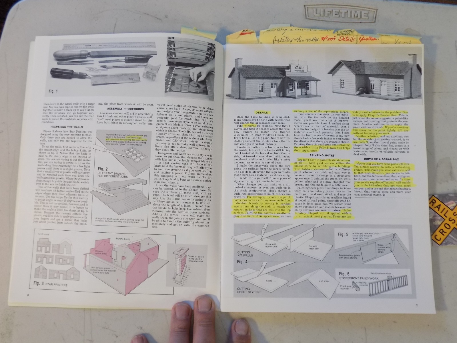 Model Railroader Kitbashing HO Model RR Struct’s Art Curren 1988 76pgs (060621)