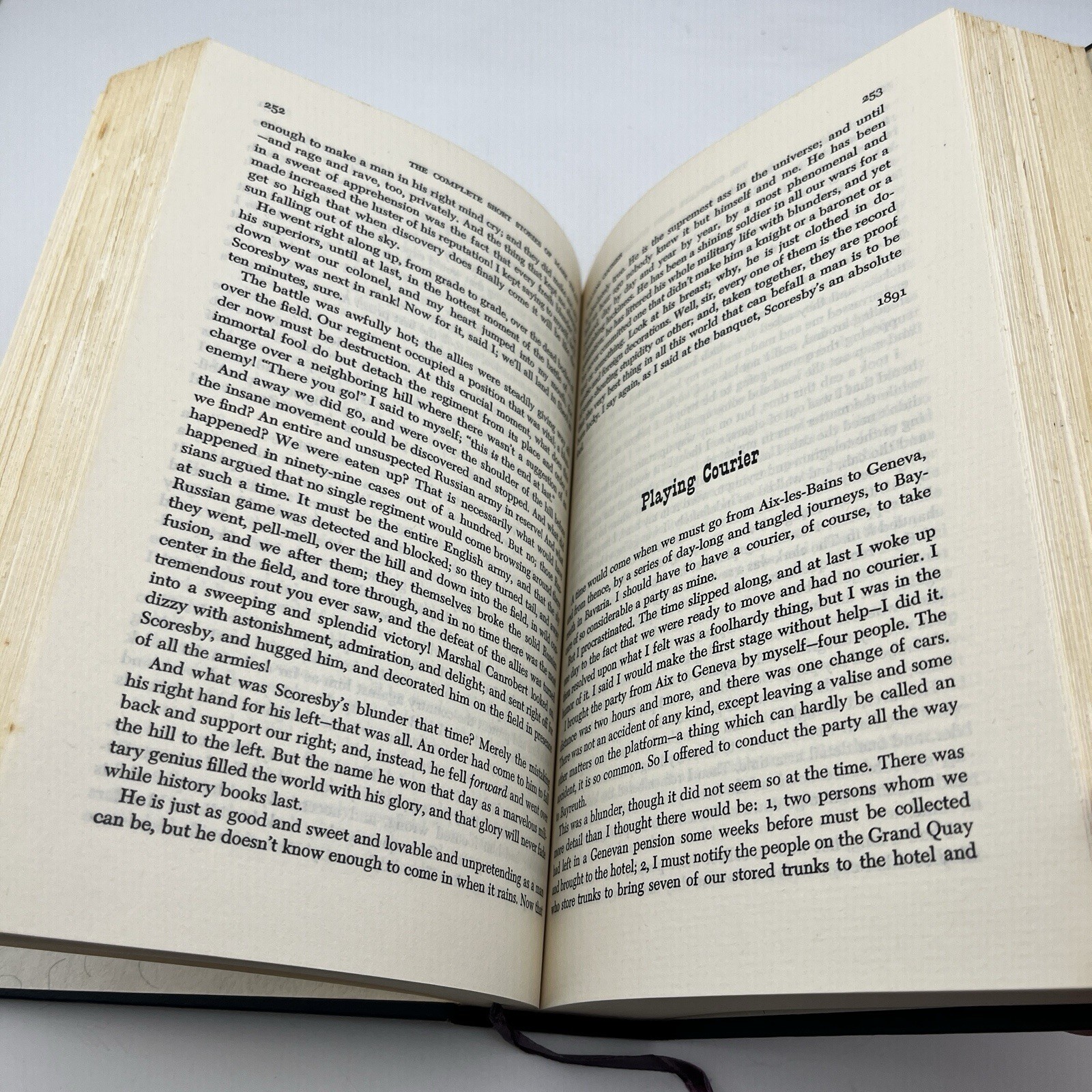 Complete Short Stories Mark Twain International Collectors Library Hardcover VTG