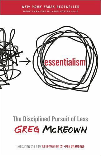 Essentialism: The Disciplined Pursuit of Less – Paperback – VERY GOOD