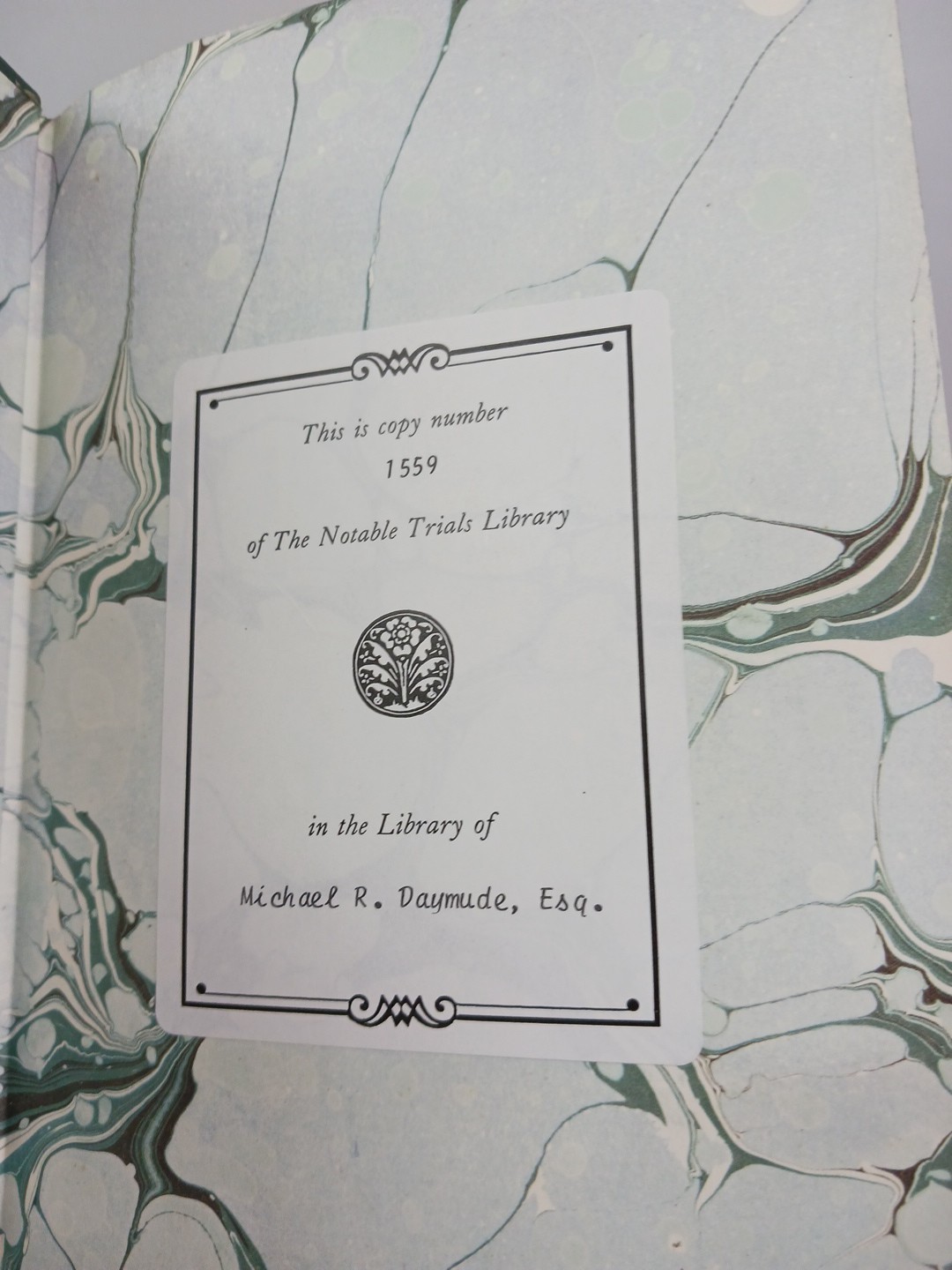 The Scopes Trial The Notable Trials Library hardcover 1990