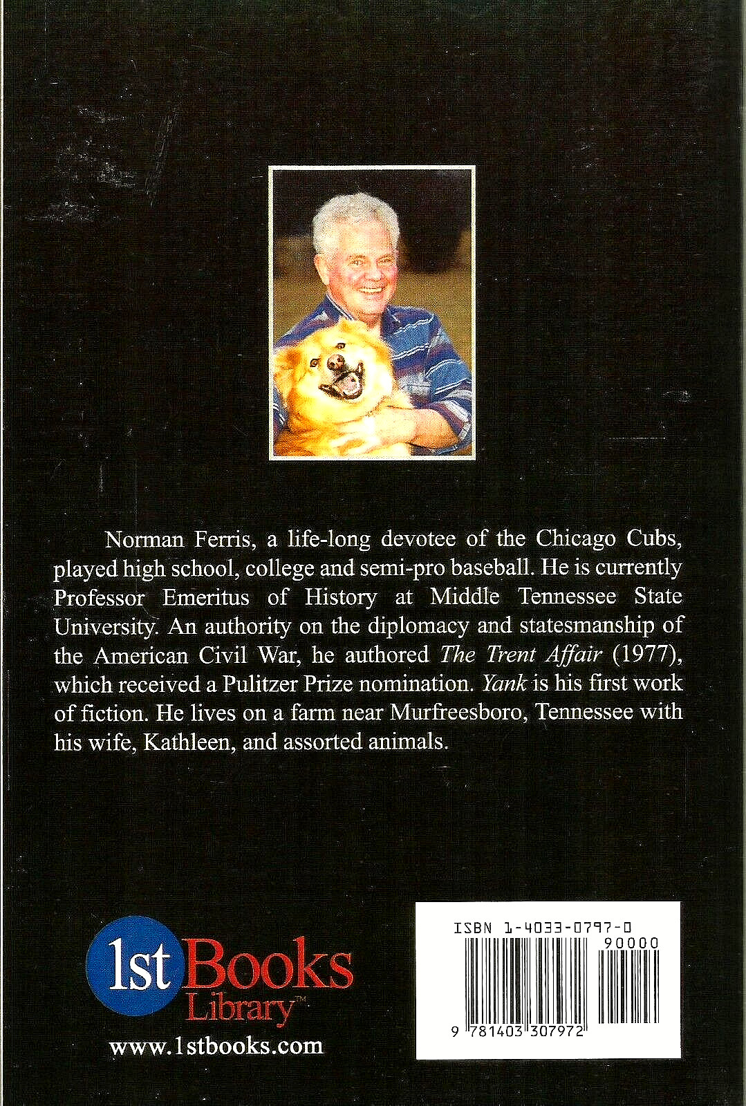 “Yank” by Norman Ferris (2002) Paperback – Signed by Author