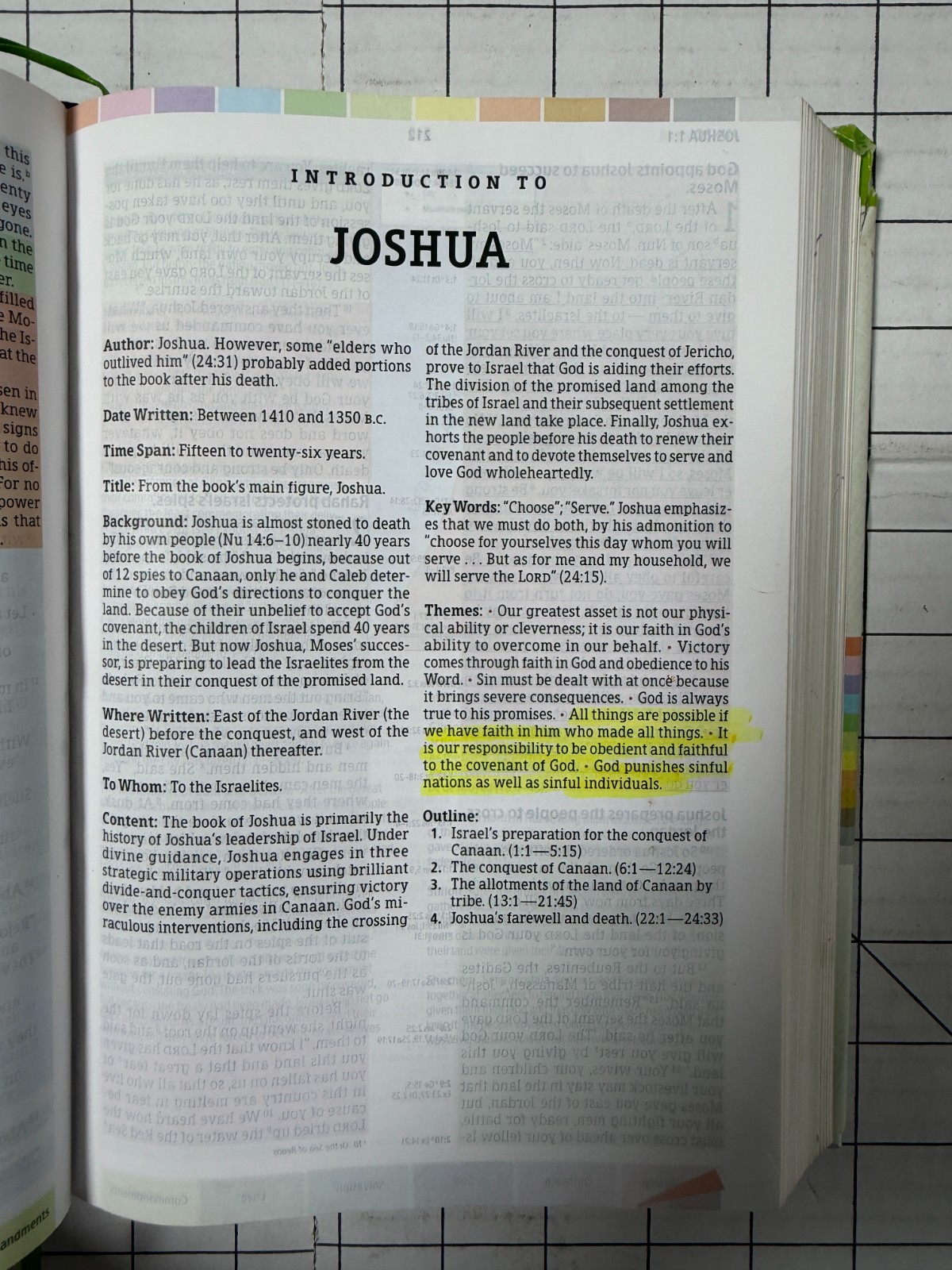 Holman Rainbow Study Bible NIV Edition 2015, HC/DJ Color Coded Ships Fast