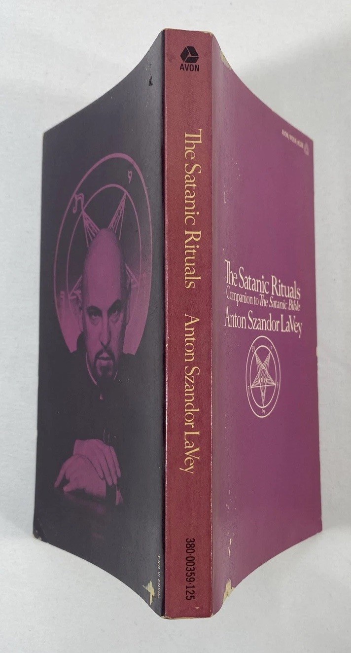 2 PB lot – The Satanic Rituals + The Devil’s Notebook – Anton Szandor LaVey