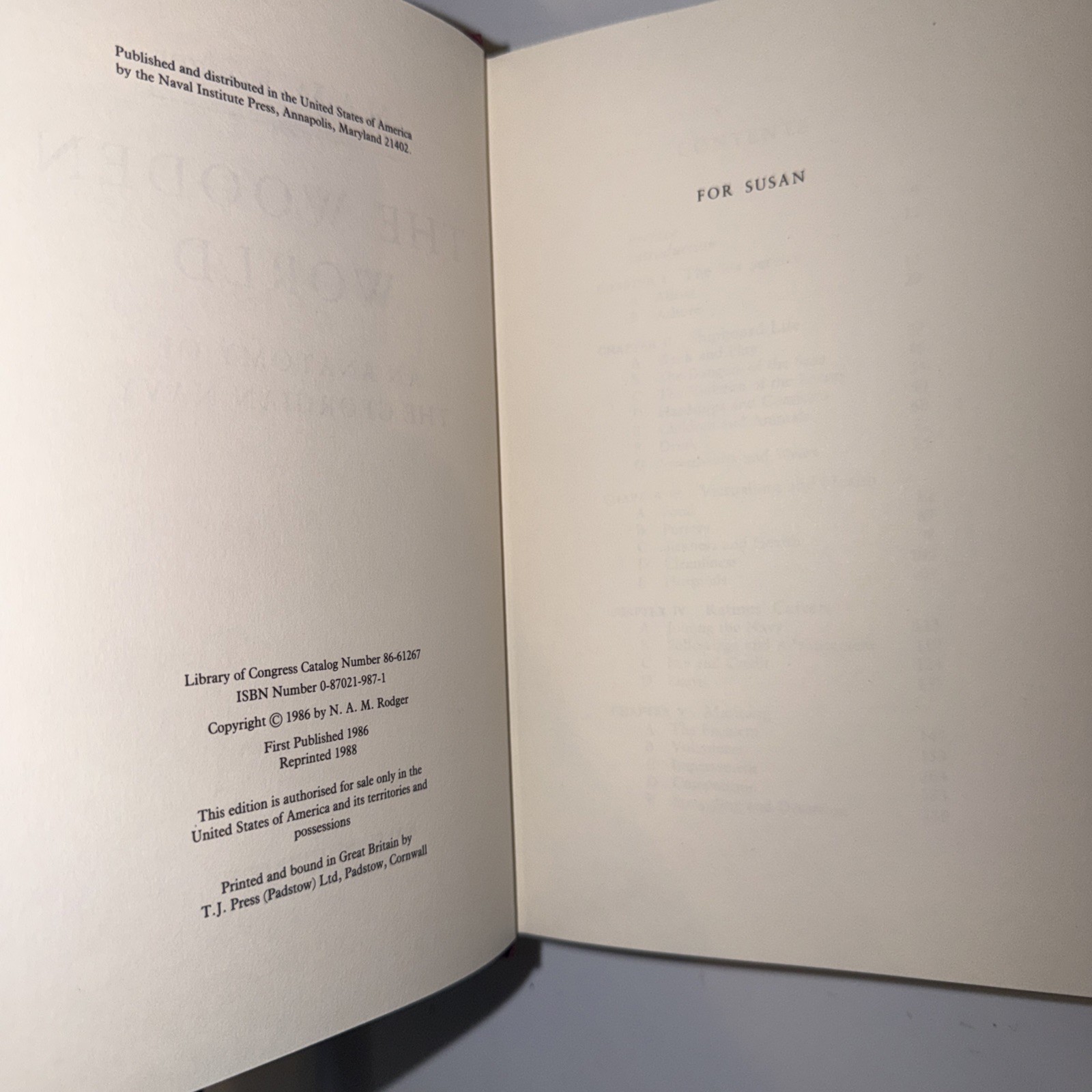 The Wooden World: An Anatomy of the Georgian Navy by N. A. M. Rodger (1986)