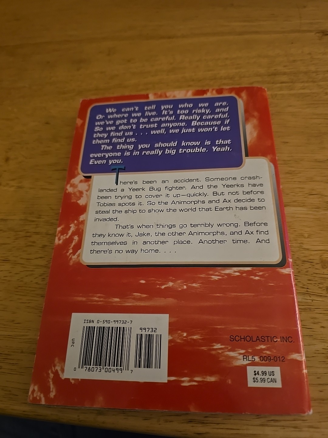 Animorphs Book #11 ‘The Forgotten’ by K.A. Applegate