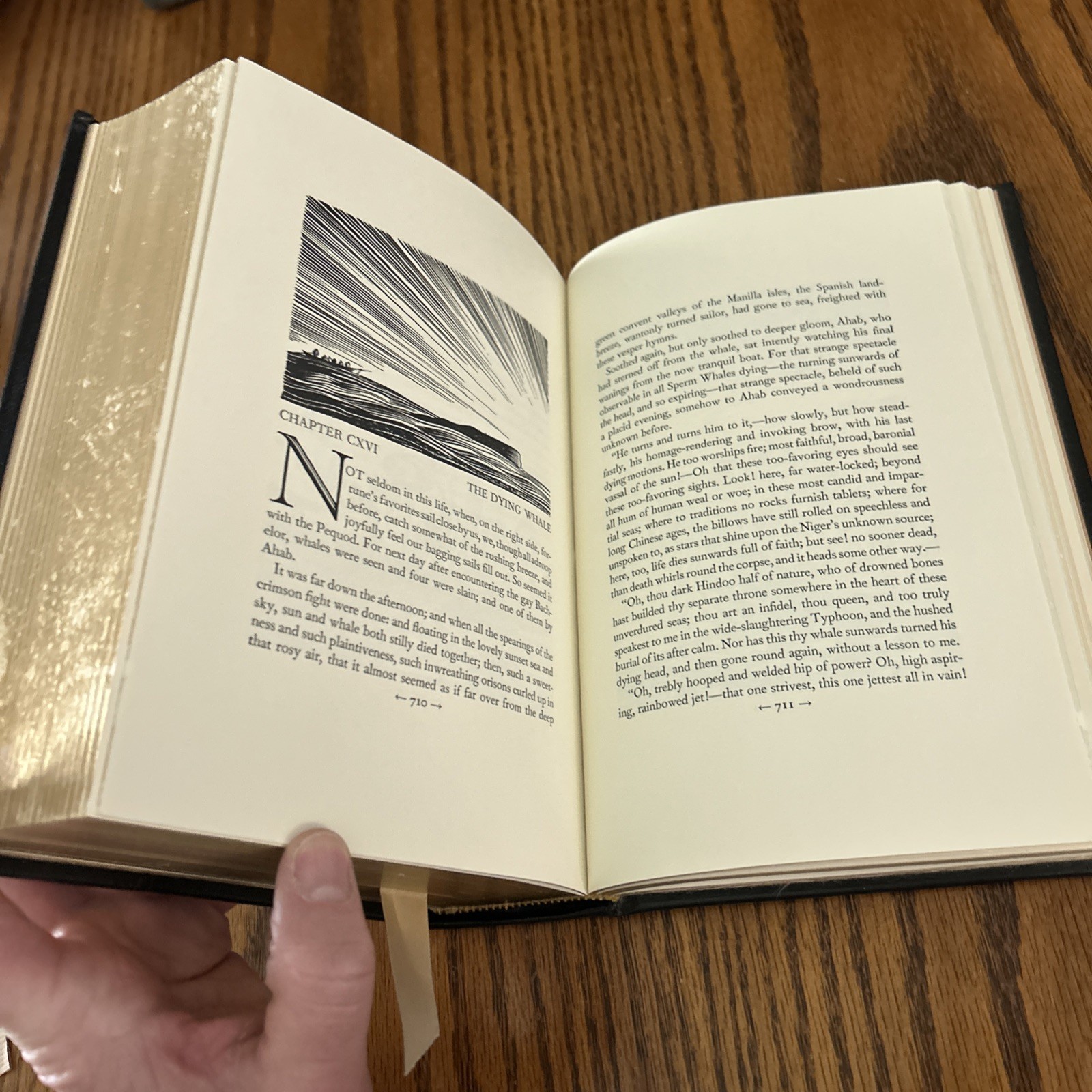 Moby Dick Herman Melville 1998 Sweet Water Press New Millennium Library HC