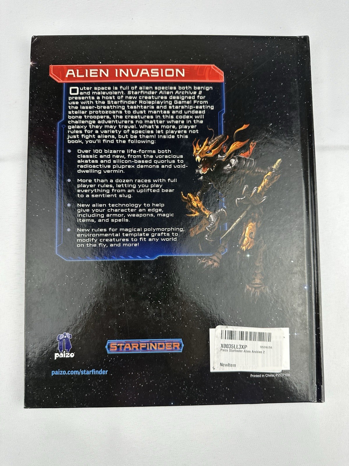 Alien Archive 2 – Hardcover – Starfinder