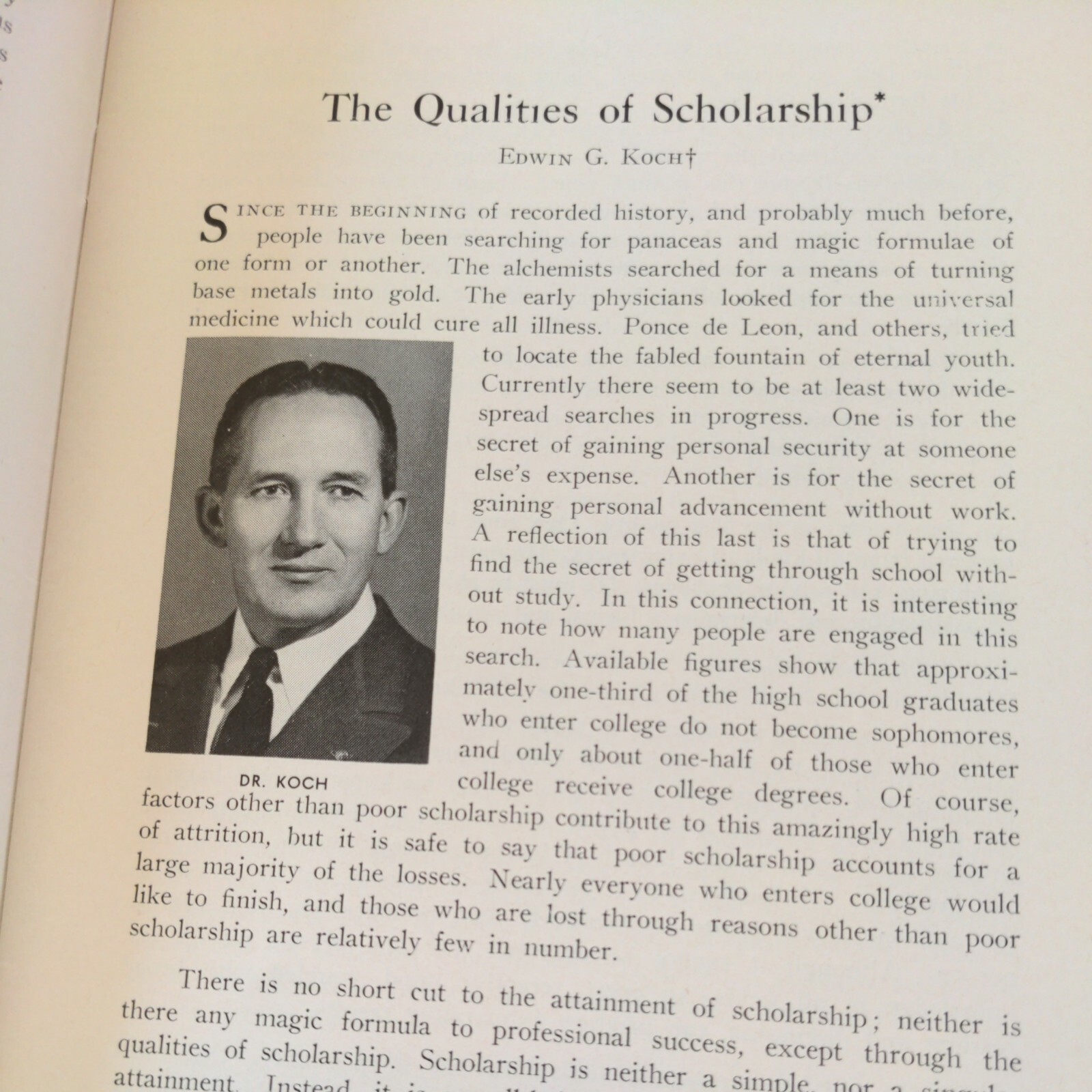 Phi Kappa Phi Journal Fall 1959 Honor Society Ephemera