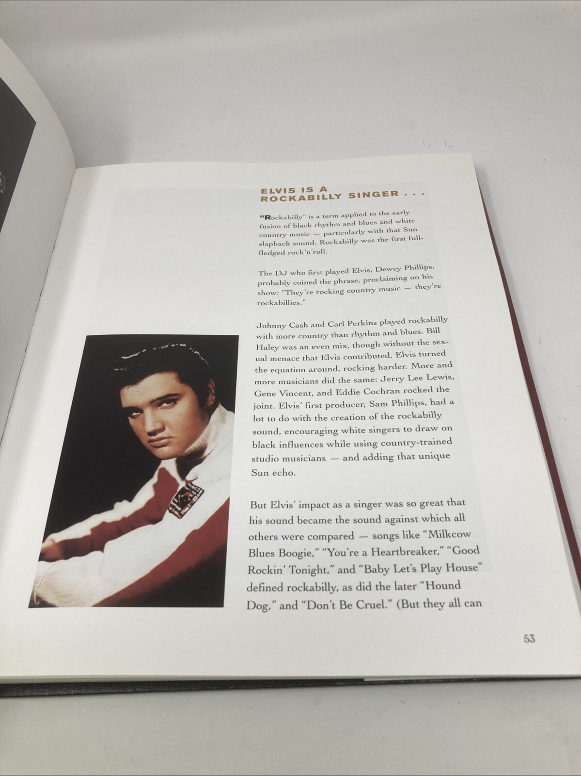 Elvis Immortal Leather Bound Hardback Special Collectors Edition 1997 Book
