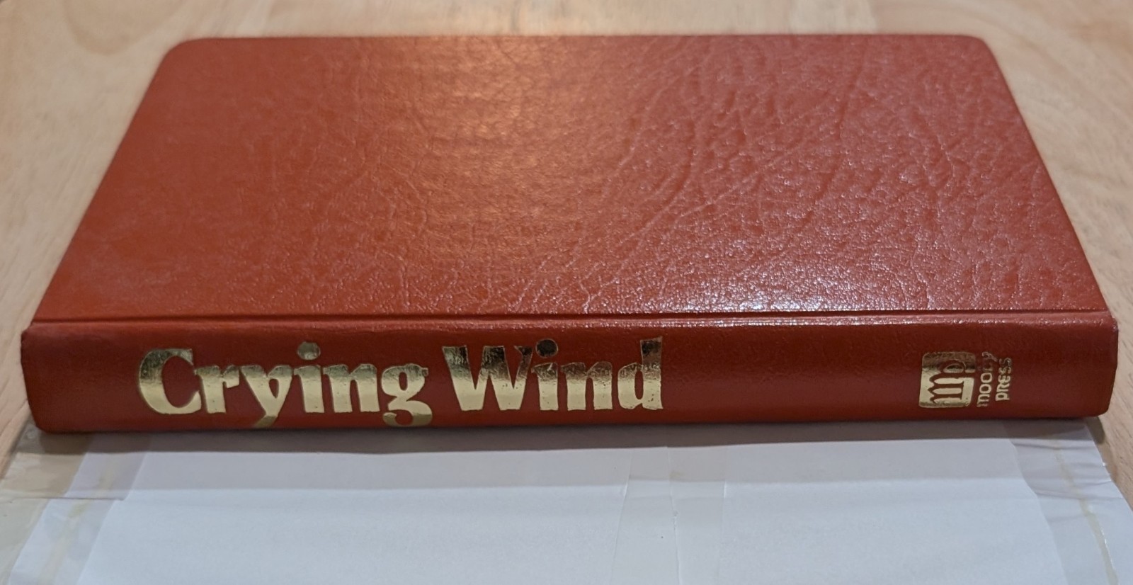 Crying Wind SIGNED 1980 Hardcover Dust Jacket Autographed Native American